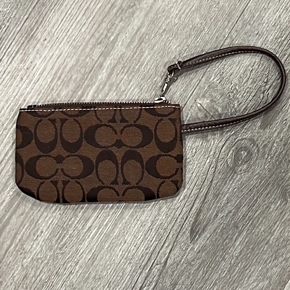 Coach Patchwork Wristlet - Picture 3 of 6